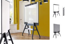 Scrumboard für agiles Arbeiten: Organisation leicht gemacht Scrumboard-magnetisches-Whiteboard-doppelseitig-StudioVIX