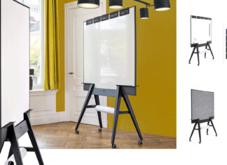 Scrumboard für agiles Arbeiten: Organisation leicht gemacht Scrumboard-magnetisches-Whiteboard-doppelseitig-StudioVIX